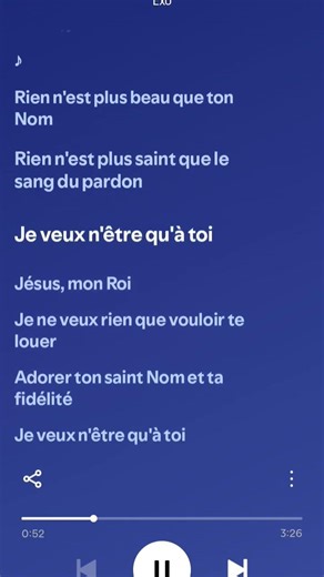 Je veux n'être qu'à toi ❤️ Seigneur Jésus
