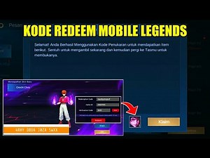 KODE REDEEM SKIN MOBILE LEGENDS || REDEEM CODE MLBB SEKARANG !!