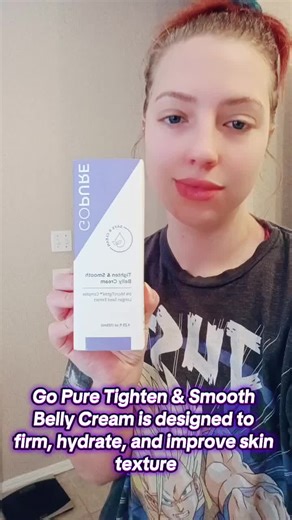 Trying to tighten and smooth your stomach? The Go Pure Tighten & Smooth Belly Cream is designed to firm, hydrate, and improve skin texture. Perfect for stretch marks, loose skin, or boosting confidence #gopurebeauty #bellytighteningcream #blackfridaydeals #tiktokshopblackfriday #foryoupage