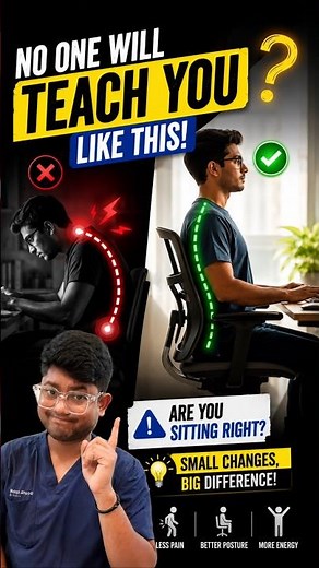 Sit Right, Live Better! | Posture Secrets 💺