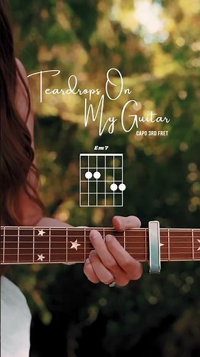 Teardrops On My Guitar Taylor Swift | Guitar Chords + Tutorial Lesson