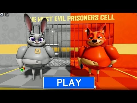 JUDY'S & NICK'S PRISON RUN! Obby roblox! Gameplay Walkthrough No Death 4K