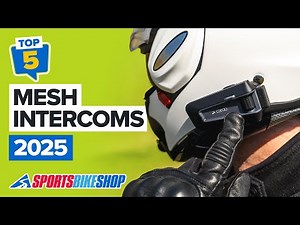 Top 5 Mesh & Bluetooth motorcycle intercoms for 2025 - Sportsbikeshop