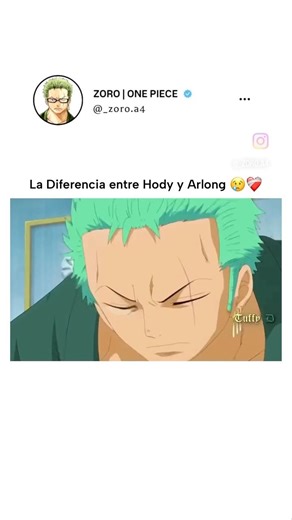 La différence entre hody et arlong 😢❤️‍🩹 #anime #onepiece