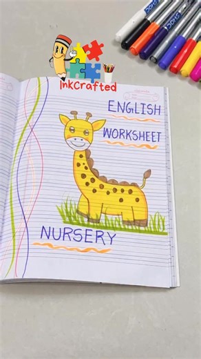 INKCRAFTED on Instagram: "Nursery is the stage where children take their first step into the world of alphabets. At this age, learning letters should be simple, visual, and engaging so that children connect sounds with shapes naturally. Alphabet worksheets for nursery help children recognize, identify, and slowly practice writing letters in a fun and stress-free way. These worksheets introduce A to Z with clear letter formation, easy tracing, and child-friendly activities. Repetition helps child