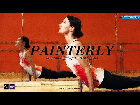 Painterly - Paint Effect for Adobe After Effects