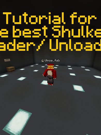 How to Build a Shulker Loader and Unloader Tutorial
