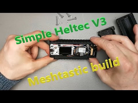 Simple Meshtastic Heltec V3 build | Electronics