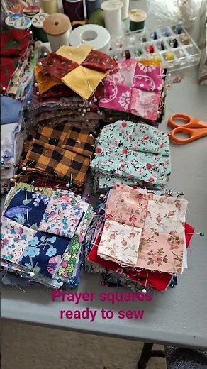 2025 Mar 30 , Pocket prayer Quilt squares Ready to sew - Quilting Belles - Social Circle Georgia