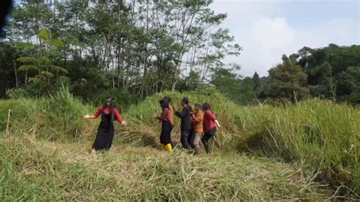 Sandra Fiona Long on Instagram: "Ilalang: lament of the invasive grasses First steps.. After 3 weeks residency in Tarekah Leuweung, in the provience of Ciamis, West Java, Heliana and I are now in PSBK arts centre in Jogjakarta for a week, where we are consolidating our explorations in voice and movement and script during our time at Leuweung, accompanied also by budding sound engineer Aaron, who joined us with Cole in the last week at Leweung, just in time to record some of our explorations whic