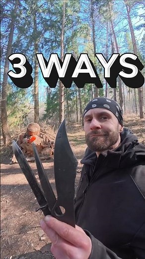 3 WAYS TO START KNIFE THROWING