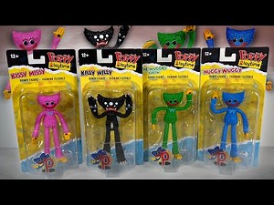 The NEW Official Poppy Playtime McFarlane Bendable Mini Action Figures Are HERE! | FULL SET REVIEW!