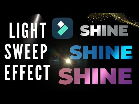 How to Create a Light Sweep (Shine) Effect