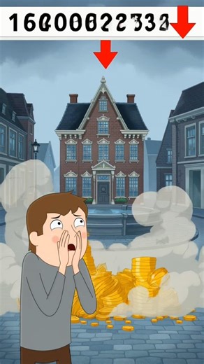 The Flower That Crashed an Economy 😱 | Tulip Mania Explained #stockmarket #Finance #economy