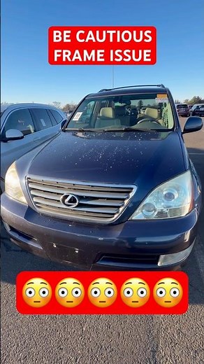 2003-2009 Lexus GX470 Frame Problem. #lexus #frame #rust #repair #bodyshop #mechanic #mechanical