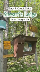 26K views · 428 reactions | Stewart's Ledge offers a beautiful view of Lake George with just a 20-minute hike! ️ To get there, start from the Buck Mountain trailhead. Follow the trail until you reach the three-way intersection, choose the fork farthest to the right and continue on the path. Happy hiking! ‍♂️ | LakeGeorge.com | Facebook