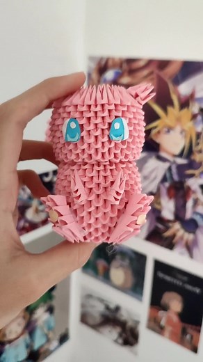 Crea un Mew legendario en origami 3D