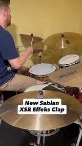 4.1K views · 49 reactions | Testing out the brand new SABIAN XSR Effeks Clap #drums #drummer #drumming #sabian #sabiancymbals #xsr #effeksclap #drumteacher #drumeducation #drumset #playyourway #drummersofinstagram | Calhoun Drum Academy | Facebook