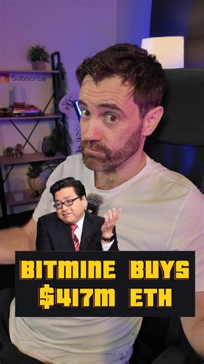 8K views · 82 reactions | ETH drops, BitMine buys, and Tom Lee says $10K is still on the table  #Ethereum #ETH #CryptoMarket | Coin Bureau | Facebook