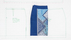 How to Create Patterns From Existing Clothes – Simple Woven Skirts