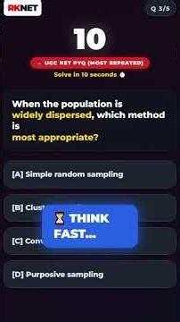 Research Aptitude Quiz 4 🔥 Can You Score 5/5? | UGC NET JRF 2026 #shorts