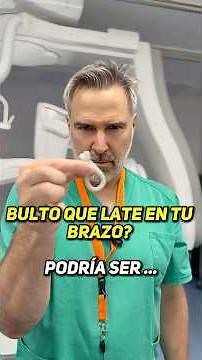 ¿Un bulto que late en tu brazo? 🚨 ¡Podría ser un aneurisma! 😱
