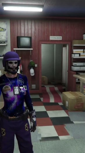 Gta 5 my Modded orange & Purple outfits made from ‪@Yukuku‬