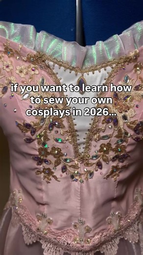 If you want to learn how to sew your own cosplays in 2026… you’re in the right place 🧵✨ Tutorials, tips, WIPs, and a whole lot of learning as we go. Welcome to the craft 💖 #cosplaysewing #cosplaytips #cosplaytutorial #cosplaywip #sewingcommunity