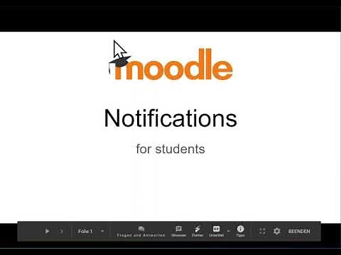 Moodle Notifications
