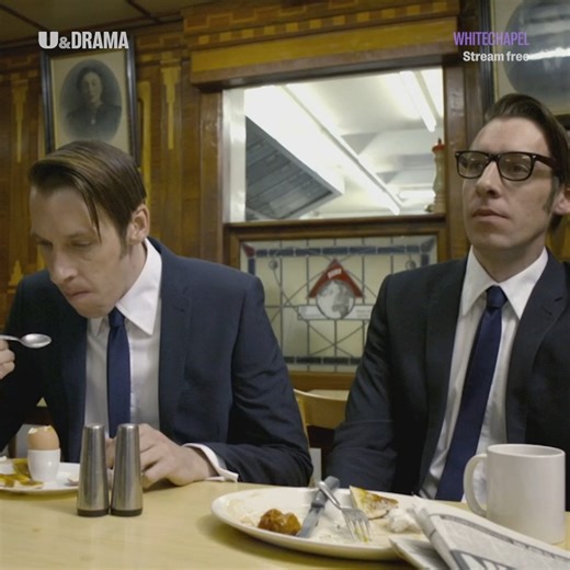 1.9M views · 5K reactions | Craig Parkinson gives two amazing performances as both Kray twins in the gripping murder mystery Whitechapel. Stream Whitechapel, free on U. | StreamOnU | Facebook