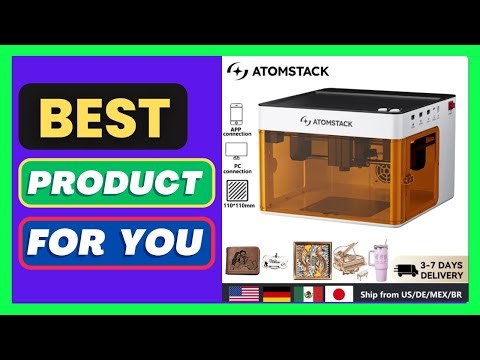 Atomstack P1 Mini Portable Laser Engraver 5W DIY Bluetooth Machine
