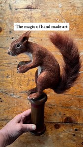 The needle felted Red Squirrel reminds me of my favourite season. The vibrant fall foliage turning the forests into a kaleidoscope of autumn hues. It’s the perfect season to slow down, take walks and improve personal focus. It’s also time for reflection, cozy nights, and the need to surround myself with my favourite things (and people). You’ll mostly find me needle felting and hibernating in my studio. If you would like more information about my membership or to purchase my wildlife inspired nee