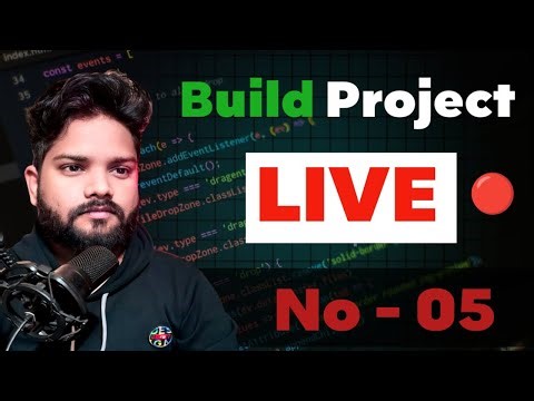 “🔴 LIVE: Building a Real-World Project from Scratch 💻🔥 Part -5”