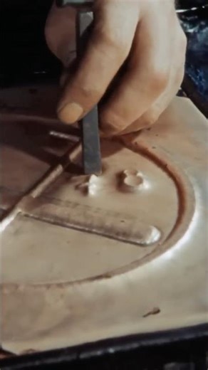 Watch a Coppersmith Son Forge a Family Shield in One Day!