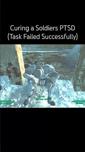 Curing a Soldiers PTSD 🪖💀#fallout