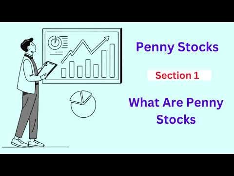 Penny Stocks - Section 1 - What Are Penny Stocks