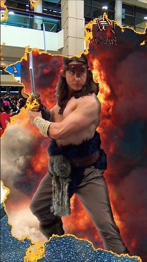 Conan the Barbarian Comes to Life! Cosplay to Comic Cover