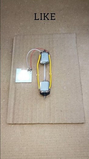 DIY science project working model exhibition for students | #shorts #dcmotor #experiment