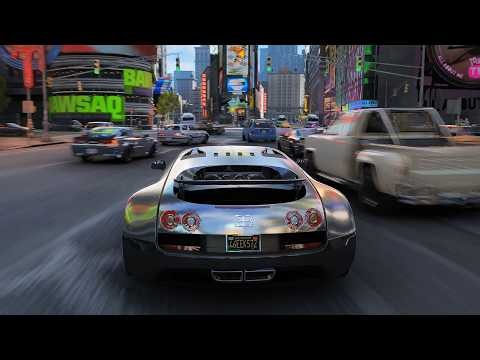 GTA 5 Remastered Next Level Graphics Mod With Realistic Traffic Showcase On RTX4090 Ultra Settings