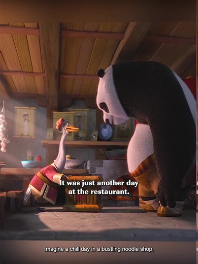 Kung Fu Panda origin story: Mr. Ping finds baby Po