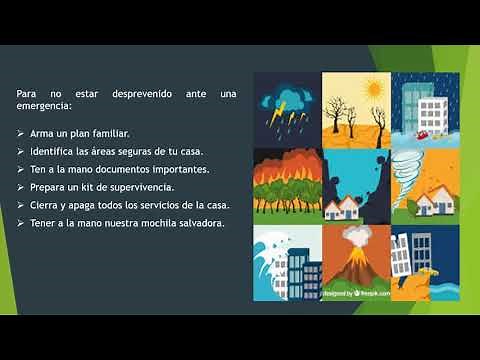 Como prevenir los desastres naturales - Miss Celi - Primer Grado