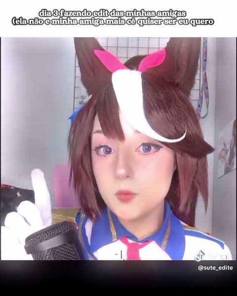 como eu acho que ela não vai ver cê quiser marcar ela eu fico feliz #viral #edit #umamusume #fyp#cosplayer @Dejulha