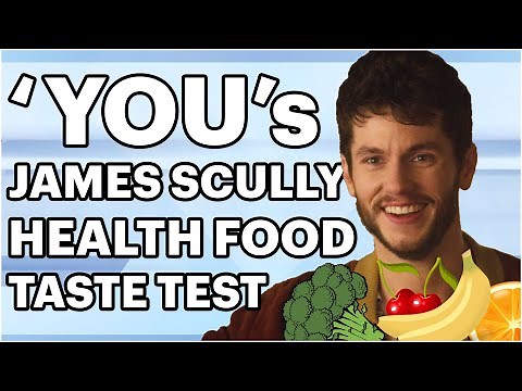 James Scully from Netflix's 'You' Tries a Health Food Taste Test
