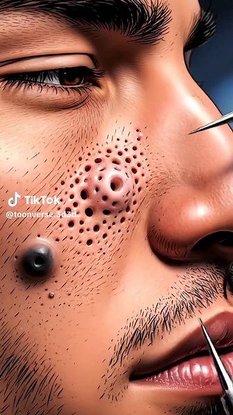 Pimple Popping ASMR: Satisfying Cyst Extraction