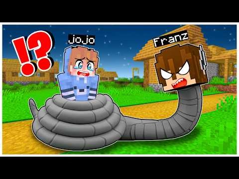 FRANZ & JOJO PRANK TEMAN MENJADI ULAR MENGERIKAN di MINECRAFT!