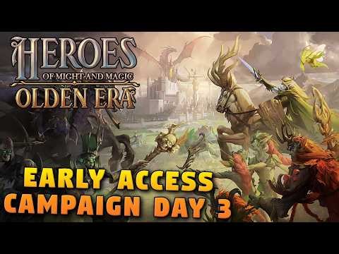 Heroes of Might & Magic: Olden Era - Early Access Release! - Campaign Day 3