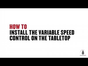 CenturionPro DIY - TableTop Trimmer - Installing Variable Speed Control