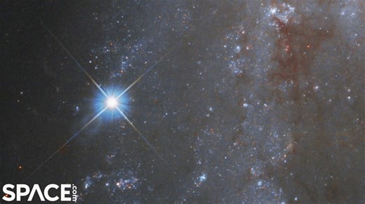 Amazing time lapse of fading supernova spied by Hubble