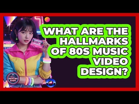 What are the hallmarks of 80s music video design?