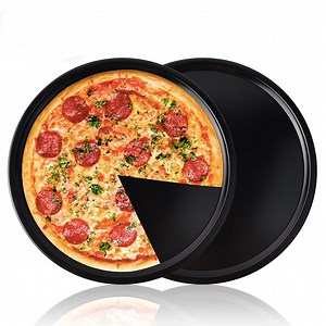 Bakeware Pizza Pan Professional Deep Dish Non-Stick Bakeware, Restaurant-Grade Aluminum Pizza Pan, Baking Tray, Cookie Cake Pan, Metal Round Baking Sheet Cooking Pan for Oven, 12 Inch - Walmart.com